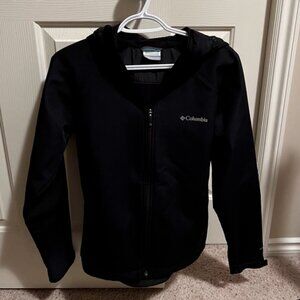 Black Columbia Softshell Jacket with Omni-Shield